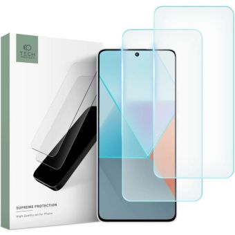 Tech-Protect Supreme Set Xiaomi Redmi Note 13 4G/5G/13 Pro 4G/5G/Poco X6 5G/Poco M6 Pro 4G Clear