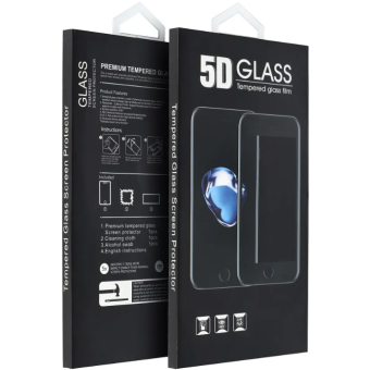 Tvrdené sklo na Xiaomi Redmi 13C/Poco C65 5D Full Glue čierne