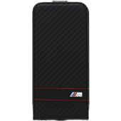 Obal BMW M Collection Flip Case Carbon na iPhone 6 Plus/6s Plus BMFLP6LMCC Black