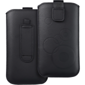 Univerzálne puzdro na Apple iPhone 5/5S/5SE/5C Deko čierne