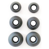 Náhradné nadstavce na slúchadlá čierne