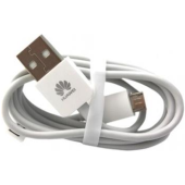 Kábel Huawei, USB-A na microUSB, 1m, biely (Bulk)