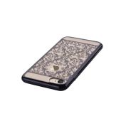 Silikónové puzdro Devia Baroque pre Apple iPhone 7/8 gun čierne