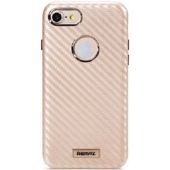Case REMAX Carbon series Apple iPhone 7 gold