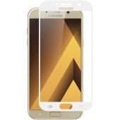 Obal Tempered Glass Samsung Galaxy A3 (2017) Full Face - white tempered glass