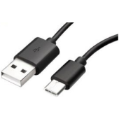 Kábel Samsung EP-DW700CBE, USB-A na USB-C, 1.5m, čierny (Bulk)