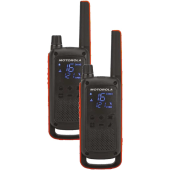 Vysielačka Motorola Talkabout T82 twin-pack + charger červená