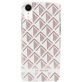 Plastové puzdro na Apple iPhone XR SoSeven Fashion Paris Triangle biele