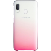 Silikónové puzdro Samsung na Samsung Galaxy A20e A202 EF-AA202CP Gradation Cover ružové