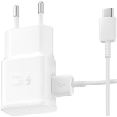 Rýchlonabíjačka Samsung EP-TA200EWE, USB-C kábel, 2A 15W, biela (Bulk)