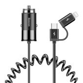 Sieťová nabíjačka Baseus Super Si 1C 20 W TZCCSUP-B01 + kábel USB typ-C/lightning čierna