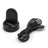 Nabíjací kábel na Samsung Gear S3 Classic/Frontier SM-R770, SM-R760, SM-R765 Tactical USB čierny 