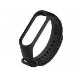 Tactical Silikonový náramok pre Xiaomi Mi Band 3/4 Black