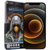 Tvrdené sklo na Apple iPhone 11/XR X-ONE Full Cover Extra Strong Privacy 9H Full Glue čierne