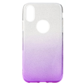 Silikónové puzdro Forcell Shining pre Samsung Galaxy A51 fialové