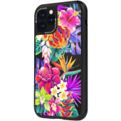 Odolné puzdro na Apple iPhone 11 Pro White Diamonds Tough Jungle kvietky