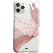 Plastové puzdro na Apple iPhone 11 Pro White Diamonds Liquids ružovo-zlaté