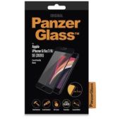 PanzerGlass tvrdené sklo Case Friendly pre iPhone SE 2020/8/7/6s/6 čierne