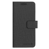 Diárové puzdro Swissten Libro Uni Book, veľkosť XXL, čierne