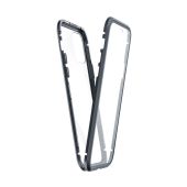 Plastové puzdro na Apple iPhone 12/12 Pro Magneto 360 čierne 