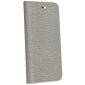 Diárové puzdro na Samsung Galaxy S21 Plus 5G Luna gold strieborné