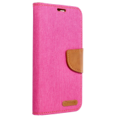 Diárové puzdro na Xiaomi Mi 10T Lite 5G Canvas  ružové