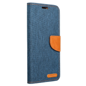 Diárové puzdro na Samsung Galaxy A42 5G Canvas Book modré