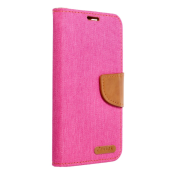 Diárové puzdro na Samsung Galaxy A42 5G Canvas Book ružové