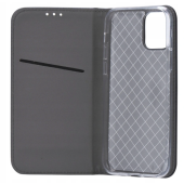 Diárové puzdro na Motorola Moto G9 Power Smart Book čierne