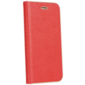 Diárové puzdro na Samsung Galaxy A12/M12 Forcell Luna Gold červené