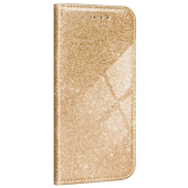 Diárové puzdro na Xiaomi Redmi Note 9T 5G Forcell SHINING Book zlaté