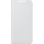 Diárové puzdro Samsung na Samsung Galaxy S21+ 5G G996 EF-NG996PJE LED View sivé