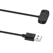 Nabíjací kábel na Amazfit GTR2/GTS2, Zepp e/z Tactical USB čierny 