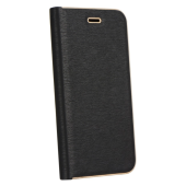 Diárové puzdro na Xiaomi Redmi Note 10 Pro Luna gold čierne