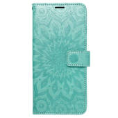 Diárové puzdro na Samsung Galaxy A32 5G MEZZO mandala zelené