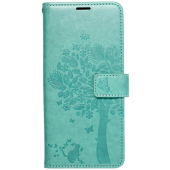 Diárové puzdro na Samsung Galaxy A32 Forcell MEZZO tree zelené 