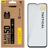 Tvrdené sklo na Samsung Galaxy A22 5G Tactical Shield 5D celotvárové čierne