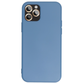 Silikónové puzdro na Samsusng Galaxy S21 FE 5G Forcell Silicone Lite modré 