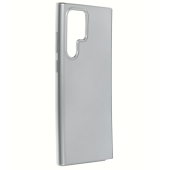 Silikónové puzdro na Apple iPhone 13 Pro Max Mercury i-Jelly sivé