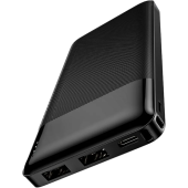 Powerbanka HOCO J72, 10 000 mAh, LCD 10W, čierna