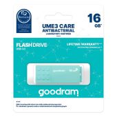 GoodRam Pendrive 16GB UME3 CARE USB 3.0 svetlo-zelený