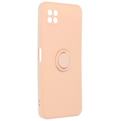 Silikónové puzdro na Samsung Galaxy A22 5G Roar Amber ružové