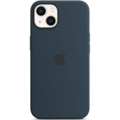 Silikónové puzdro Apple na Apple iPhone 13 MM293ZM/A Silicone Case with MagSafe Abyss Blue