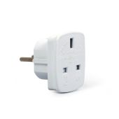 Redukcia Gembird AC Power Adapter UK - EU 