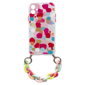 Silikónové puzdro na Apple iPhone 7/8/SE 2020 retiazka vzor 2