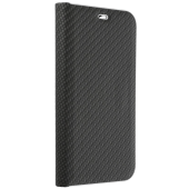 Diárové puzdro na Samsung Galaxy S22 5G Forcell Luna Carbon čierne