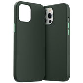 Silikónové puzdro na Apple iPhone 12/12 Pro Joyroom Color zelené