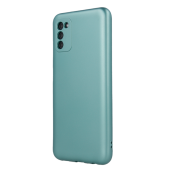 Silikónové puzdro na Samsung Galaxy A12 A125/M12 M127 Metallic zelené