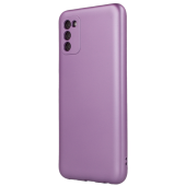 Silikónové puzdro na Motorola Moto E7 Power/E7i Power Metallic fialové