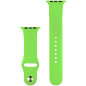Náhradný remienok na Apple Watch 42/44/45/49mm COTECi Silicone Sports Strap Green
